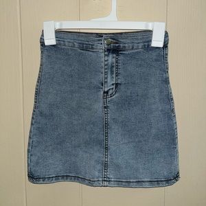 Denim skirt